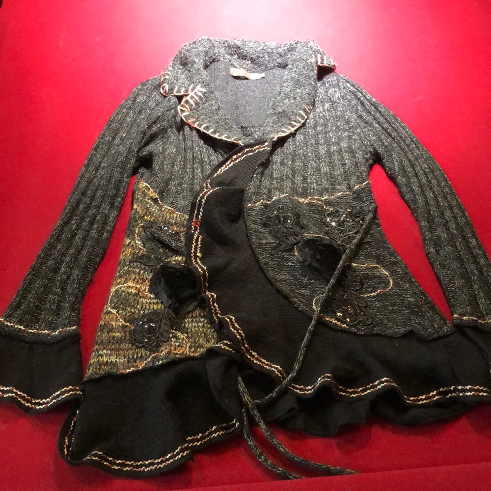 Bohemian style sweater